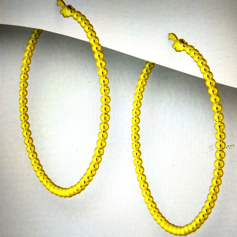 925 Sterling Silver ball hoop plate with 1 micron 14k Yellow Gold
